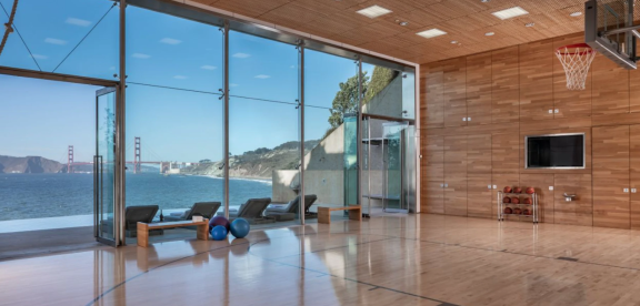 价值 2500 万美元的旧金山豪宅，拥有世界上最美的室内篮球场