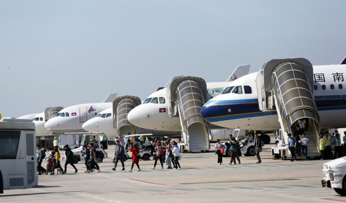2019 年柬埔寨的航空客运量增长 12%