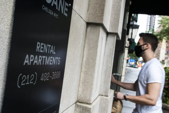 去年 12 月曼哈顿公寓租金上涨近一倍