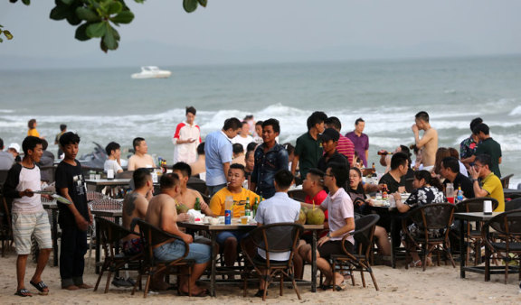 2019 年，柬埔寨沿海游客明显增加