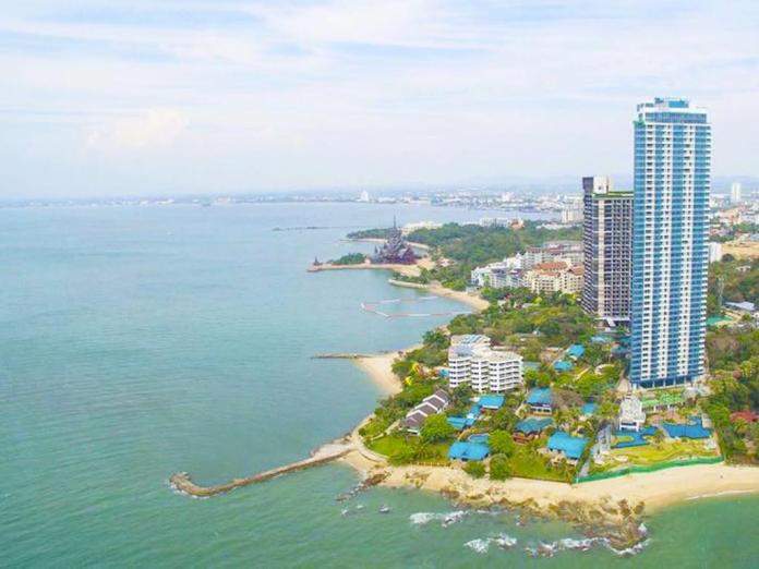 棕榈滩旺马特公寓 -The Palm Wongamat Beach Pattaya